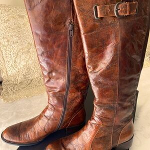 BORN Sosi boots. Caramel brown. Size 9.5